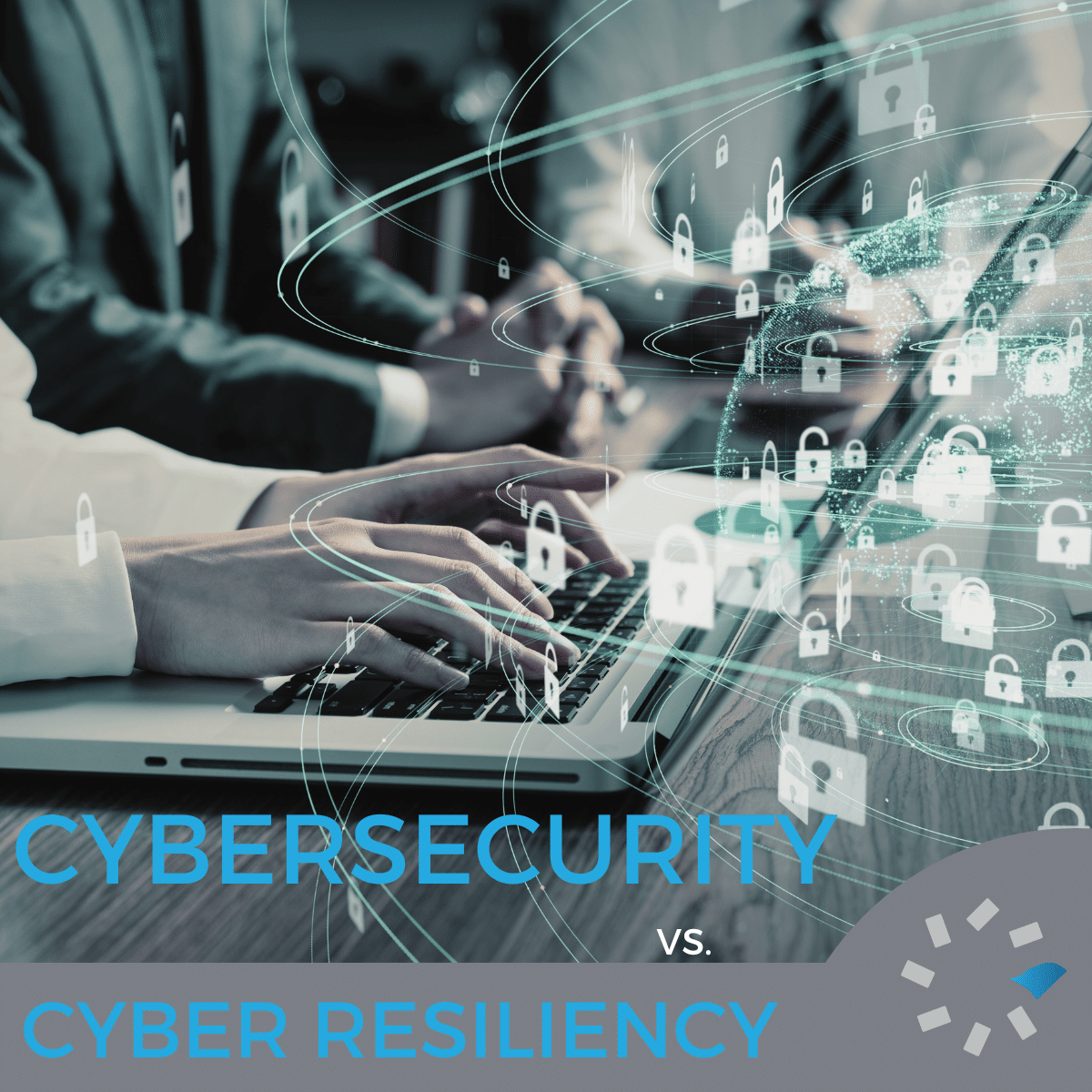 person on laptop, Cybersecurity, Ransomware Protection