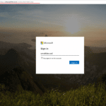 Microsoft account login screen, Cybersecurity, Ransomware Protection