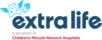 extra life childrens miracle network hospitals logo