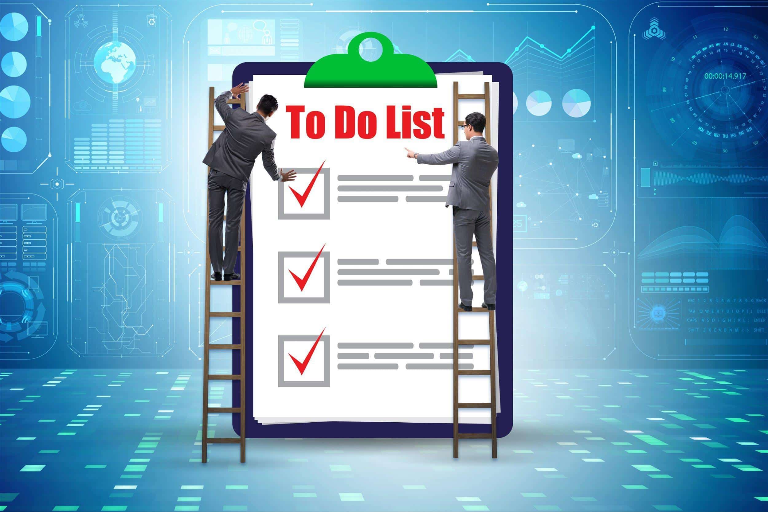 To Do List, Cybersecurity, Ransomware Protection